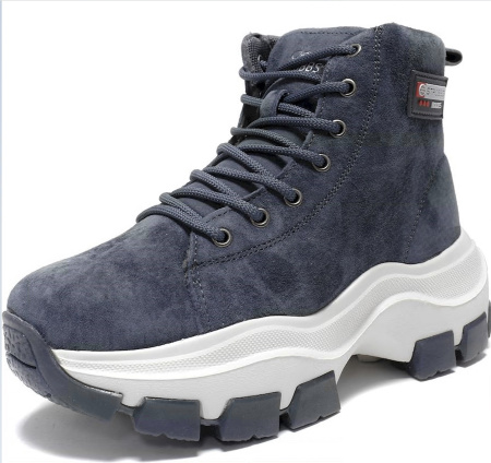 Ботинки женские Strobbs серый замша Z-100924 фото в интернет-магазине | Omadey.ru